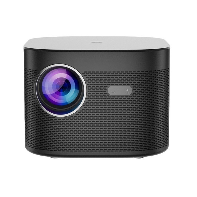 F18 LCD LED Mini Projector 1080P Android 10 4K Support 350 Lumens Outdoor Smart Home Theater Airplay/Miracast