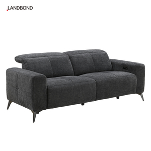 <span class=keywords><strong>Canapé</strong></span> <span class=keywords><strong>d</strong></span>'<span class=keywords><strong>angle</strong></span> électrique inclinable en tissu, design moderne, <span class=keywords><strong>2</strong></span>-3 places, en forme de L, avec commande électrique, pour villa - Product Image 4