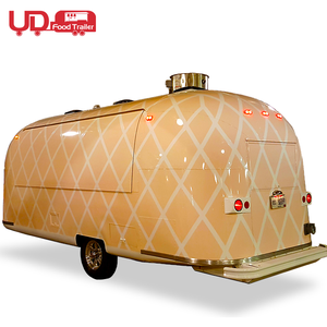 Nouveau Design Coloré Crêpe Pas Cher Café Snack Pizza Remorque Mobile Foodtruck - Product Image 6