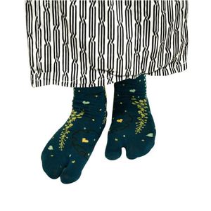 Japanese Cotton Split <b>Toe</b> Flip Flop <b>Toe</b> Socks for Men Women - Product Image 2