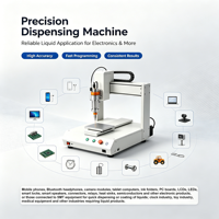 Robot de distribution automatique de bureau à 3 axes avec composants de moteur pour applications d'automatisation de collage