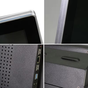 Écran tactile interactif industriel à cadre fin de 21,5, 27, 32, 43, 55, 65 pouces, ordinateur tout-en-un pour affichage publicitaire - Product Image 2