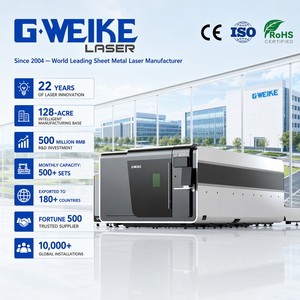 Machine de découpe laser à fibre CNC automatique AI Cypcut 2000W 4000W pour tôle d'acier inoxydable, d'acier au carbone et d'aluminium de 1mm à 6mm de haute performance - Product Image 1