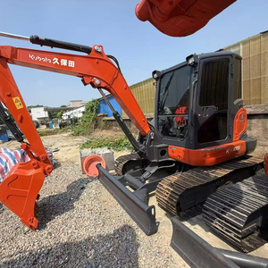 Excavadoras pequeñas KUBOTA KX165, KX155, KX163, excavadoras de segunda mano de 6,5 toneladas, 5,5 toneladas, 6 toneladas, utilizadas para la construcción. - Product Image 1