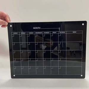 Segno di primavera montato a <span class=keywords><strong>parete</strong></span> grande <span class=keywords><strong>Plexiglass</strong></span> calendario mensile acrilico personalizzato - Product Image 5