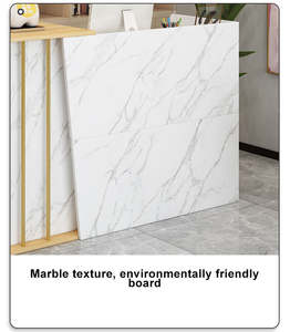 Modern Minimalist kasiyer sayacı giyim mağazası küçük sayaç ticari bar berber dükkanı güzellik salonu resepsiyon masası - Product Image 6