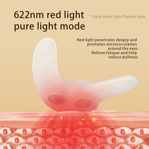 Appareil de <span class=keywords><strong>massage</strong></span> oculaire <span class=keywords><strong>micro</strong></span>-<span class=keywords><strong>courant</strong></span> rechargeable pour le raffermissement de la peau, avec patchs oculaires réutilisables personnalisables pour la beauté et la réduction des rides - Product Image 5