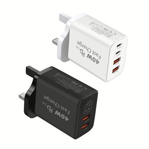 Hot Selling Quick Charge Pd <b>Charger</b> Multi Ports US/EU/UK Travel <b>Charger</b> For Mobile Phone - Product Image 2
