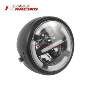 <span class=keywords><strong>Phare</strong></span> <span class=keywords><strong>LED</strong></span> de <span class=keywords><strong>moto</strong></span> intégré Rise Racing Round avec projecteur <span class=keywords><strong>LED</strong></span>, 5,75 pouces, <span class=keywords><strong>phare</strong></span> auxiliaire <span class=keywords><strong>LED</strong></span> antibrouillard pour voitures universelles - Product Image 2