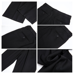 Completo Due Pezzi Stile Asiatico Premium, Giacca e Pantaloni Slim Fit su Misura, Elegante Abbigliamento da Lavoro per <span class=keywords><strong>Uomo</strong></span>, Vendita all'Ingrosso - Product Image 5