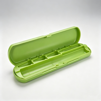 CENNUO Étui de rangement portable en plastique pour stylos, Boîte de protection rigide de voyage, Boîte de rangement vide uniquement, Prise en charge de la personnalisation du logo OEM en gros