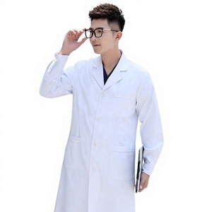 <span class=keywords><strong>Batas</strong></span> <span class=keywords><strong>de</strong></span> Médico Blancas Transpirables y Antiarrugas al por Mayor, Bata <span class=keywords><strong>de</strong></span> <span class=keywords><strong>Laboratorio</strong></span> <span class=keywords><strong>de</strong></span> Manga Larga y Corta para Hombres y Mujeres, para Hospitales, Clínicas Dentales y Trabajo Médico - Product Image 6