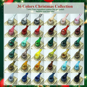 Esmalte de <span class=keywords><strong>Gel</strong></span> <span class=keywords><strong>Miss</strong></span> Rainbow Luxury Gold Stamping Christmas UV LED <span class=keywords><strong>Gel</strong></span> Esmalte de uñas Set 15ml Salón de belleza No tóxico Eco <span class=keywords><strong>Gel</strong></span> <span class=keywords><strong>Polish</strong></span> Set - Product Image 4