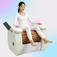 Chaise de massage professionnelle amincissante pour le corps entier, relaxation, drainage lymphatique, machine de massage pour la perte de poids, raffermissement et soulagement des douleurs musculaires