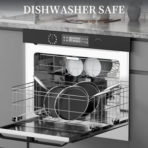 Sartén antiadherente de acero inoxidable de triple capa con diseño de panal, compatible con inducción, para <span class=keywords><strong>pizza</strong></span>, para cocina doméstica. - Product Image 5