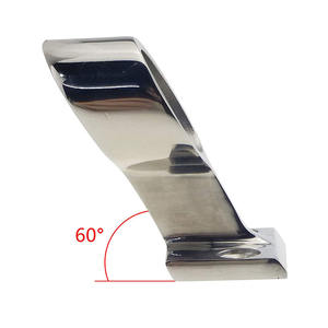 Nueva base de tubo de pasamanos de barco de acero inoxidable <span class=keywords><strong>316</strong></span> para extremo central delantero - Product Image 5