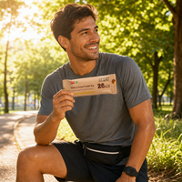 Barre protéinée végétalienne Keto Friendly à marque blanche pour remplacement de repas, vente en gros, usine, alimentation saine, gestion de la santé, nutrition diététique