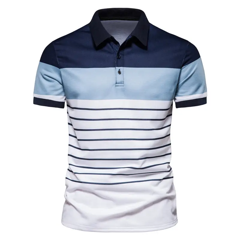 Camiseta Polo ajustada para hombre de alta calidad 2023, empresa de fabricación, logotipo personalizado, Camiseta corta de golf para hombre de alta calidad