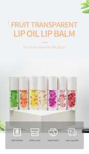 Aceite Labial Vegano Hidratante con Sabor a Frutas, Etiqueta Privada Personalizada, Brillo Labial Humectante con Logotipo Personalizado, Cuidado Labial - Product Image 6