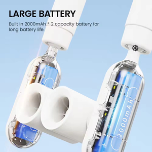 Mini Ventilador de Cuello Plegable sin Aspas con Tres Velocidades, Carga Rápida, Batería de 4000mAh para Deportes al Aire Libre y Uso en el Automóvil - Product Image 3