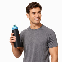 Bouteille d'eau isotherme parfumée, vente en gros directe usine, logo personnalisé, qualité alimentaire sans BPA, pour l'école, le bureau, le sport