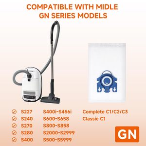 Pièces de rechange pour <span class=keywords><strong>aspirateur</strong></span> à gaz <span class=keywords><strong>Aspirateur</strong></span> à sacs à haute efficacité compatible avec <span class=keywords><strong>Miele</strong></span> Gn S2000 - Product Image 6