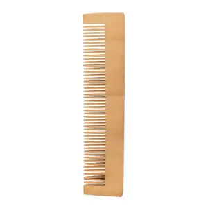 Wholesale Natural Wooden Comb Custom Engraving Logo Hair Wood Comb