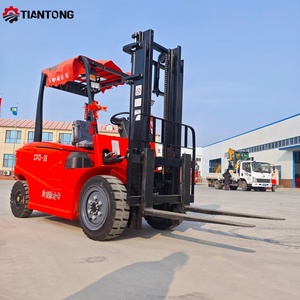 מלגזה חשמלית 3.5 טון רבי מכר עם סוללת ליתיום, גובה הרמה 3 מטר, ישיבה, מתאימה למפעלים ולוגיסטיקה - Product Image 4