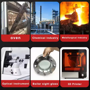 แผ่นแก้วบอโรซิลิเกตสำหรับมาตรวัดระดับสะท้อนแสงแผ่นกระจกทนอุณหภูมิสูงและมีคุณภาพสูง - Product Image 6