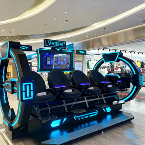 Factory Direct Simulador de 4 plazas 9D VR <span class=keywords><strong>PC</strong></span> duradera Uso doméstico en interiores Juego de películas de realidad virtual Metal duradero para parques temáticos - Product Image 6