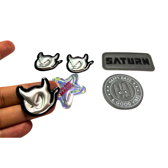 Waterproof Washable 3D Puff TPU Heat Transfer Vinyl for Outdoor Clothing and Tactical Gear Custom High Frequency Tpu Patches