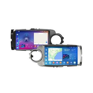 Radio Mobil untuk Yaris 2012-2016 Pemutar Multimedia GPS Navigasi Stereo Android Auto CarPlay Remote Control 2 Din - Product Image 1