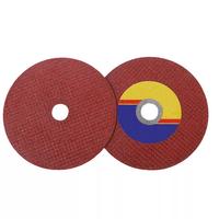 Disque de coupe rouge plat en carbure de silicium, résine verte de haute qualité
