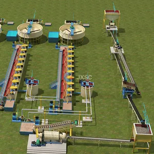 Usine de procédé de flottation de molybdène à extraction minérale Ligne complète du Zimbabwe