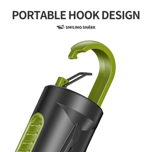Smiling Shark Multifunctional <b>Flashlight</b> XPE USB <b>Rechargeable</b> LED Outdoor Camping Light - Product Image 5