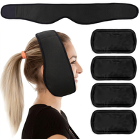 Pack de glace pour le visage World Bio pour les dents de sagesse, la mâchoire, la tête et le menton - Packs de gel réutilisables pour thérapie chaude/froide