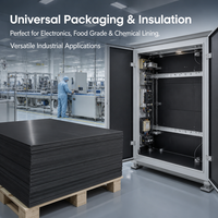 Vente en gros d'usine DACHENG Plaques en plastique polypropylène PP PVC de 0,2 mm d'épaisseur, résistantes à la chaleur 100°C+, anti-corrosion, feuilles industrielles