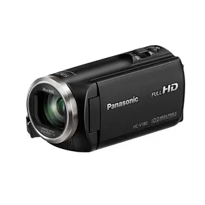 Vente chaude appareil photo numérique Pana-sonic HC-V180 zoom optique 50x avec un maximum de 2.51 millions de pixels et un écran d'affichage de 2.7 pouces