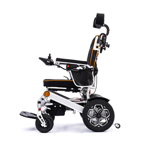 <span class=keywords><strong>Silla</strong></span> eléctrica de lujo ultraligera para discapacitados, <span class=keywords><strong>silla</strong></span> de ruedas eléctrica plegable para personas discapacitadas, andadores para discapacitados - Product Image 3