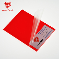 Feuille acrylique transparente Jumei 2 x 3, feuille acrylique pour sac, feuille acrylique pour porte de salle de bain