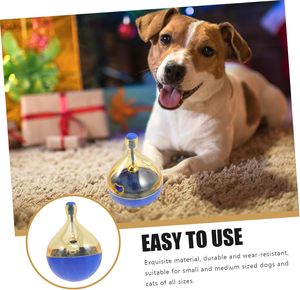 สัตว์เลี้ยงแบบโต้ตอบสุนัขแมว Feeder <span class=keywords><strong>IQ</strong></span> รักษา Tumbler เล่นรั่วของเล่นบอลแบบโต้ตอบ - Product Image 6