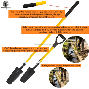 En gros, Spade de tranchage manuelle en acier robuste pour le creusement de fossés agricoles et la réalisation de canaux <span class=keywords><strong>d</strong></span>'irrigation de jardin - Product Image 5