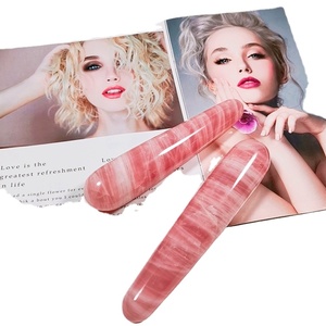 2024 yeni Blnieece 7 çakra şifa değnek oyma gül kuvars kristal noktası pembe yarı değerli taş zanaat düğün iyilik tarzı - Product Image 3