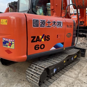 Excavadora hidráulica Hitachi ZX60 de segunda mano, excavadora de ingeniería excelente, máquina japonesa Original de 6 toneladas, excavadora hidráulica usada a bajo precio - Product Image 2