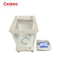 Digital Analytical Balance 0.0001g External Calibration Lab Precision Scale with LCD Display for Scientific Research
