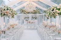 Rechteckiger Acryl-Hochzeitstisch aus Kunststoff für Hotel, Hochzeiten, Restaurants, Wohnzimmer, Events und Bankette