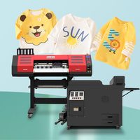 Mesin Printer DTF KONGKIM Xp 600 Head untuk Kaos dan Tas, 2 Head I3200 Printer DTF 60cm dengan Shaker