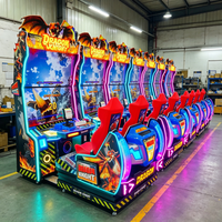 Machine de jeu vidéo d'arcade de tir multijoueur Leon Dragon Knight pour salle de jeux, équipement de divertissement intérieur, garantie 1 an