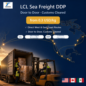 Agente de Transporte Marítimo LCL de <span class=keywords><strong>China</strong></span> a Estados Unidos, Canadá y México, Servicio de Logística DDP Puerta a Puerta con Despacho de Aduanas Express - Product Image 1