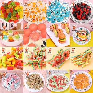 Tùy Chỉnh Nhãn Hiệu Riêng Gummy Kẹo Cung Cấp Cam Thảo Cam Thảo Chua Rơm Mềm Gummy Kẹo Dải Với Bột Chua Làm Đầy - Product Image 5